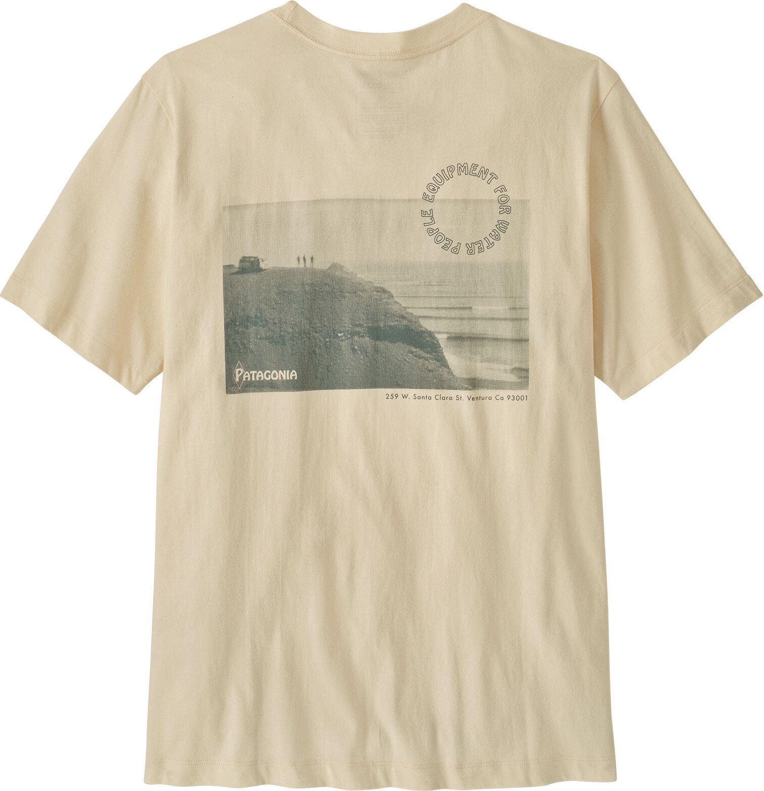 Patagonia Water People Spotter T-Shirt Mens Undyed Natural