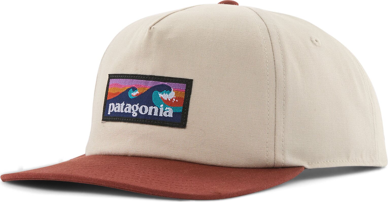 Patagonia Boardshort Label Funfarer Cap Pumice