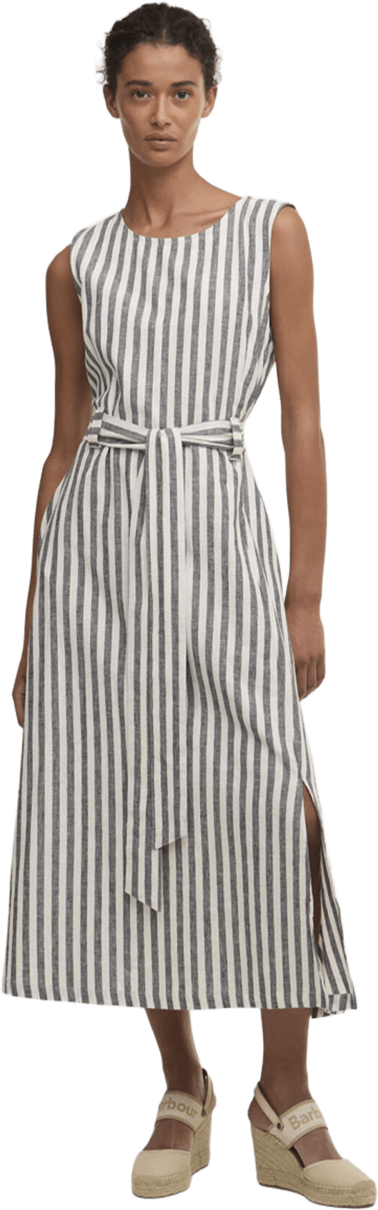 Barbour Inez Dress Womens Navy