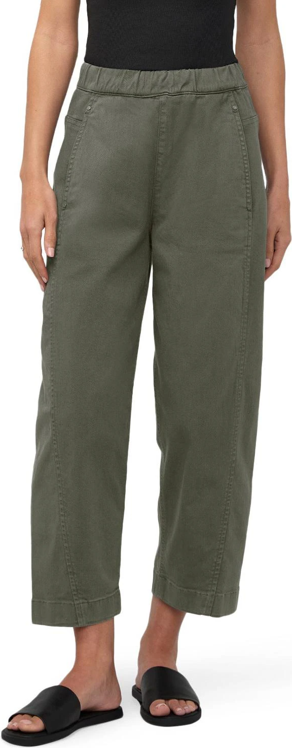 Duer FlexTwill Barrel Pull On Pant Womens Thyme