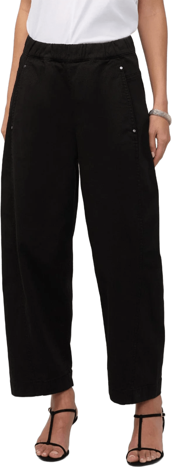 Duer FlexTwill Barrel Pull On Pant Womens Black