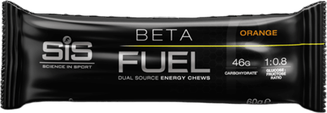 SiS Beta Fuel Energy Chew Bar 60g Orange