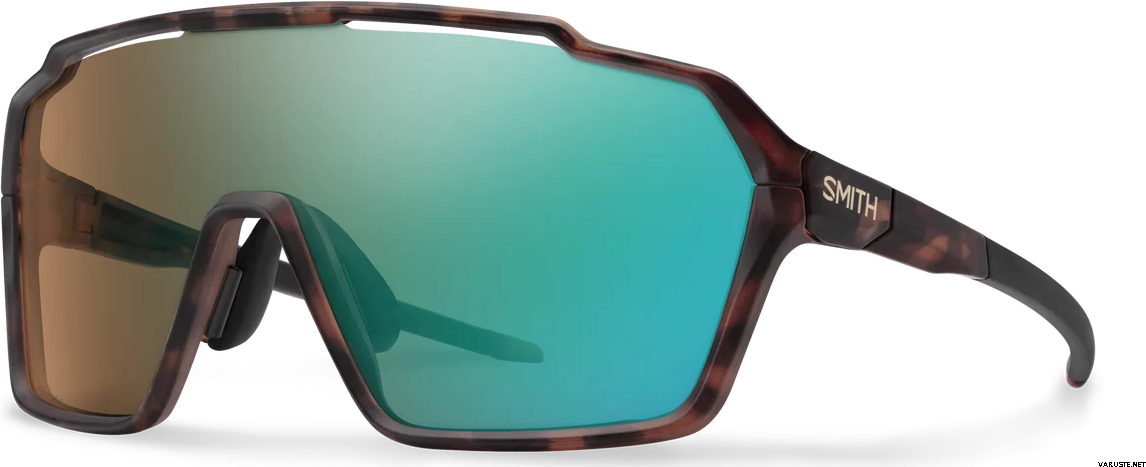 Smith Shift XL Mag Matte Tortoise - ChromaPop Photochromic Brown Opal Mirror