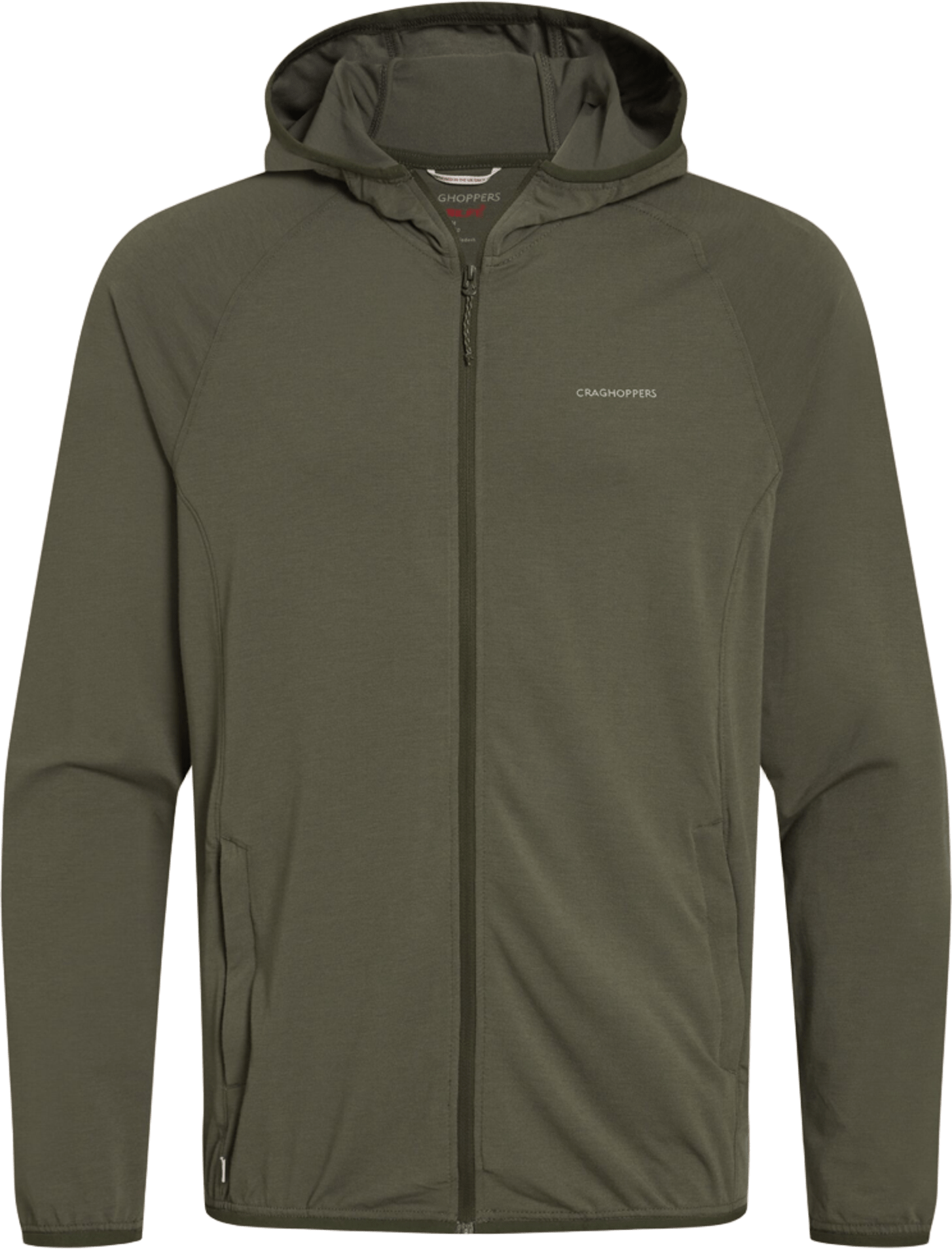 Craghoppers Nosilife Nadim Hooded Jacket Mens Dark Sage