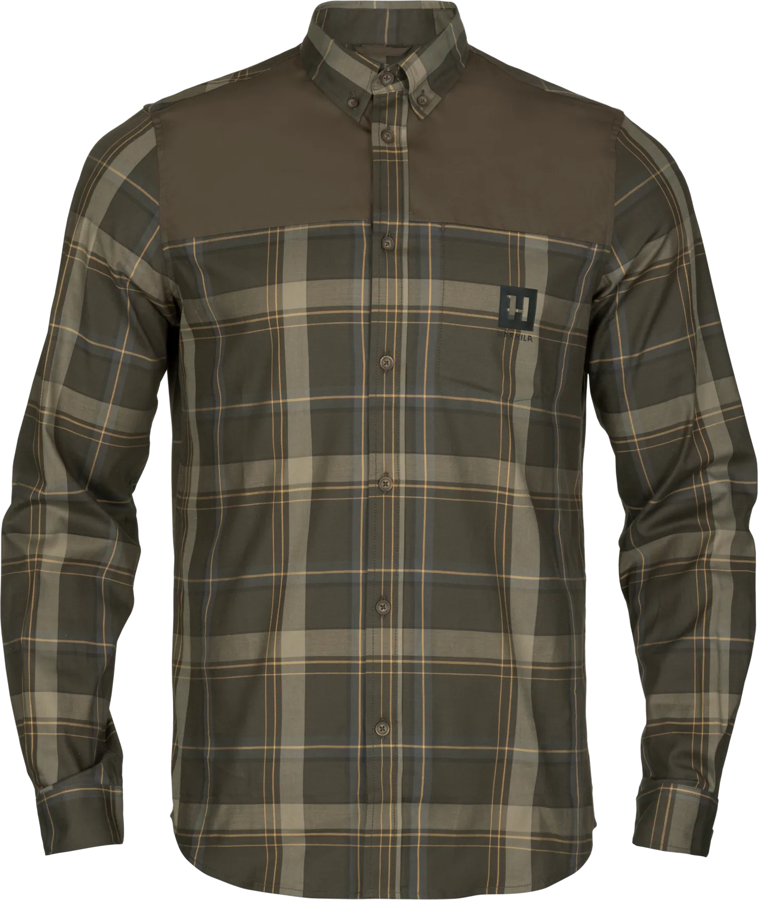 Härkila Anker Long Sleeve Shirt Mens Willow Green