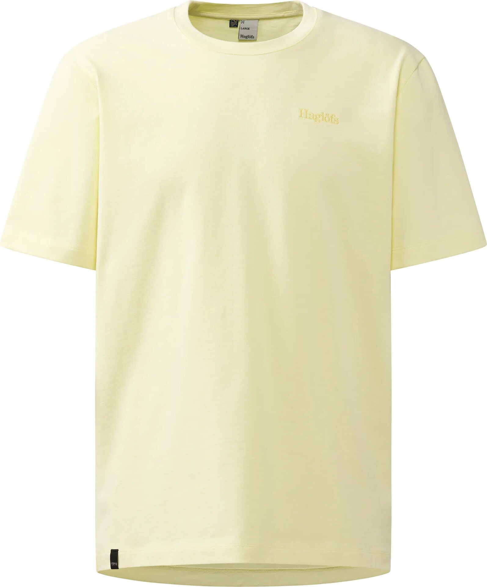 Haglöfs Tee Mens Yellow Rise