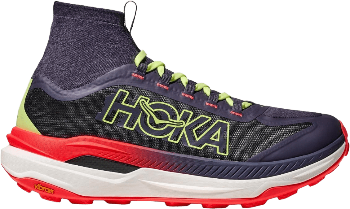Hoka Tecton X 3 Mens Squid Ink / Neon Flame