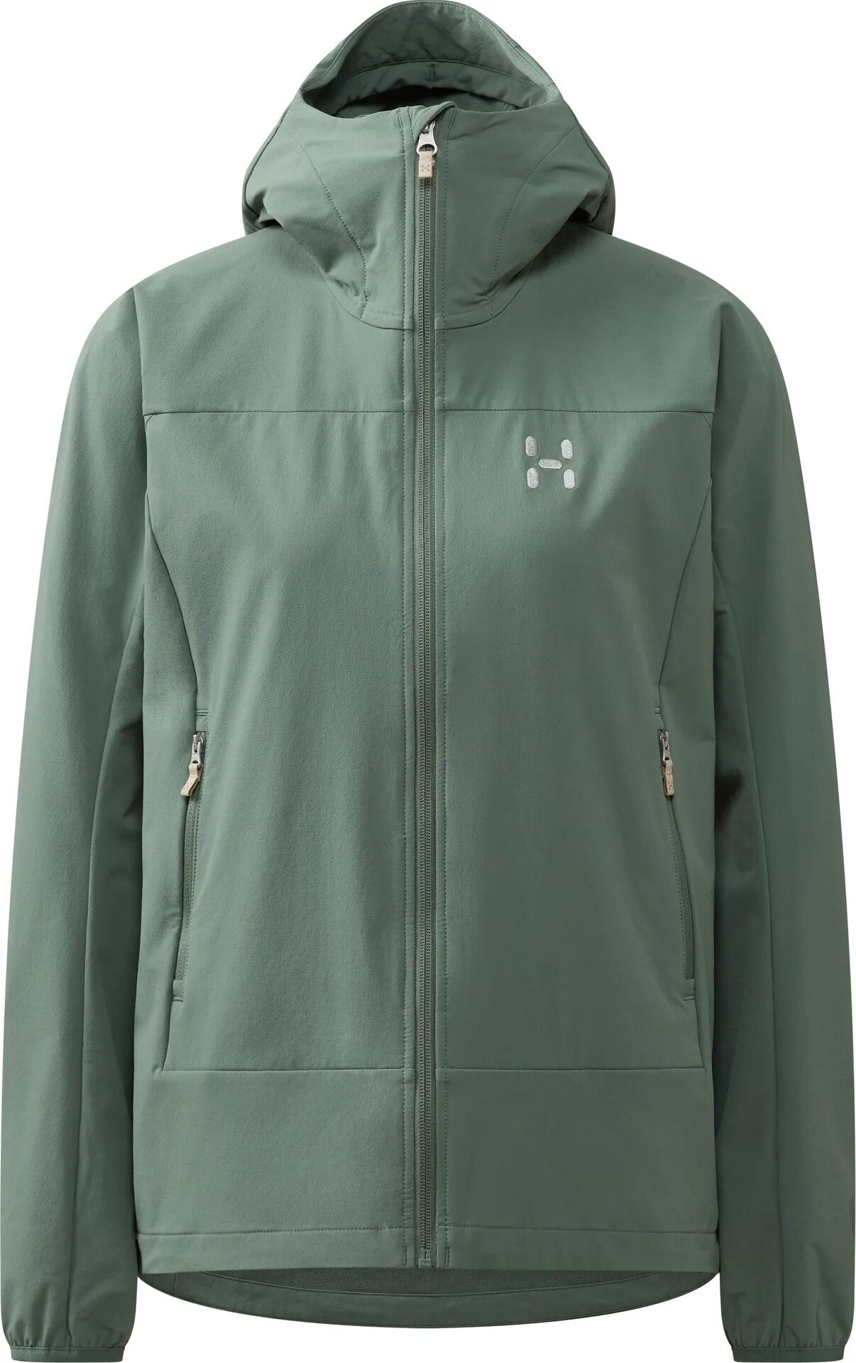Haglöfs Rosson Softshell Hood Womens Chlorophyll Green