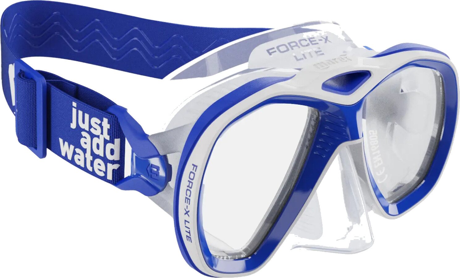 Mares Force-X Lite Blue / Clear
