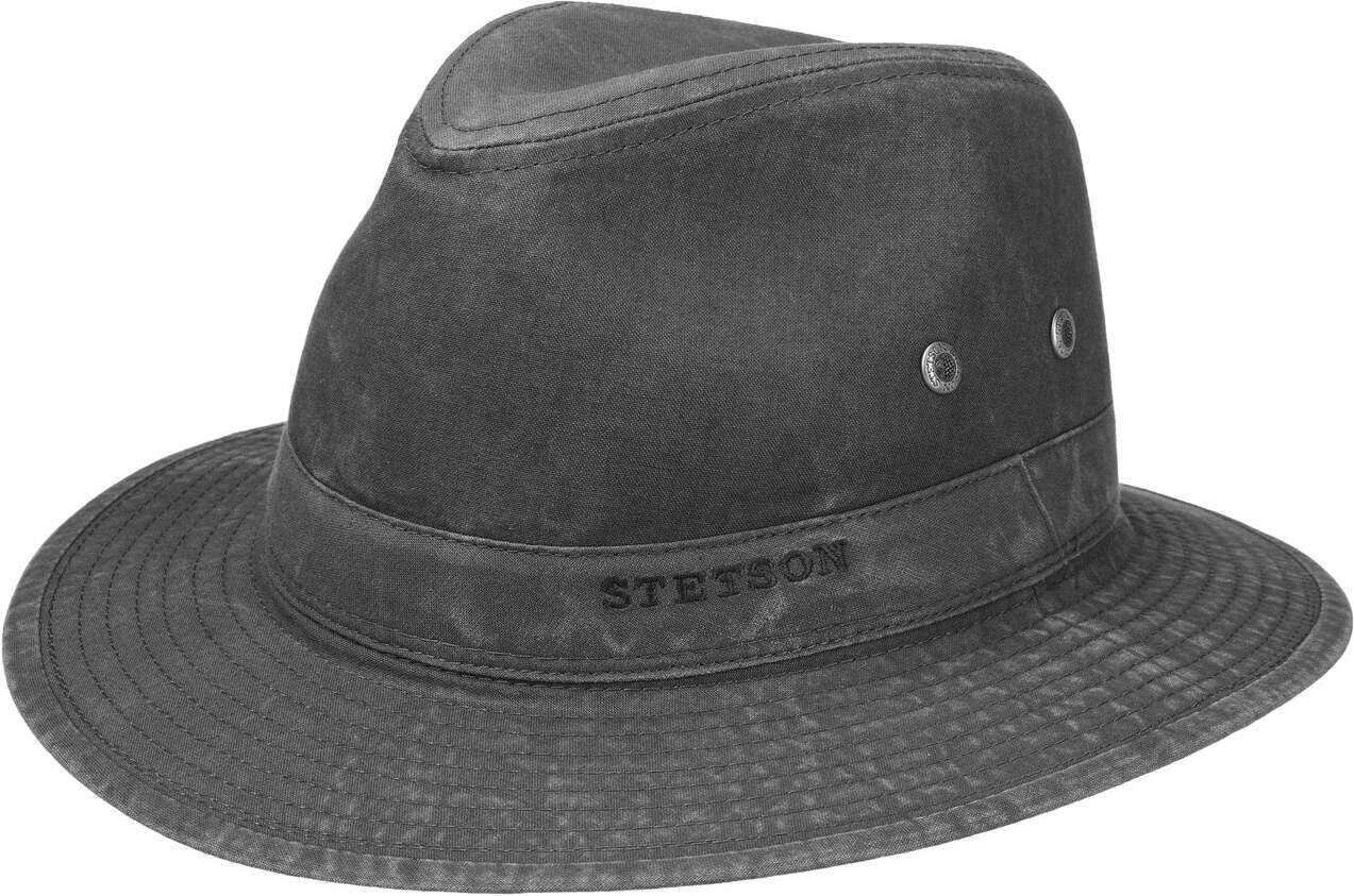 Stetson Traveller Delave Organic Cotton Black