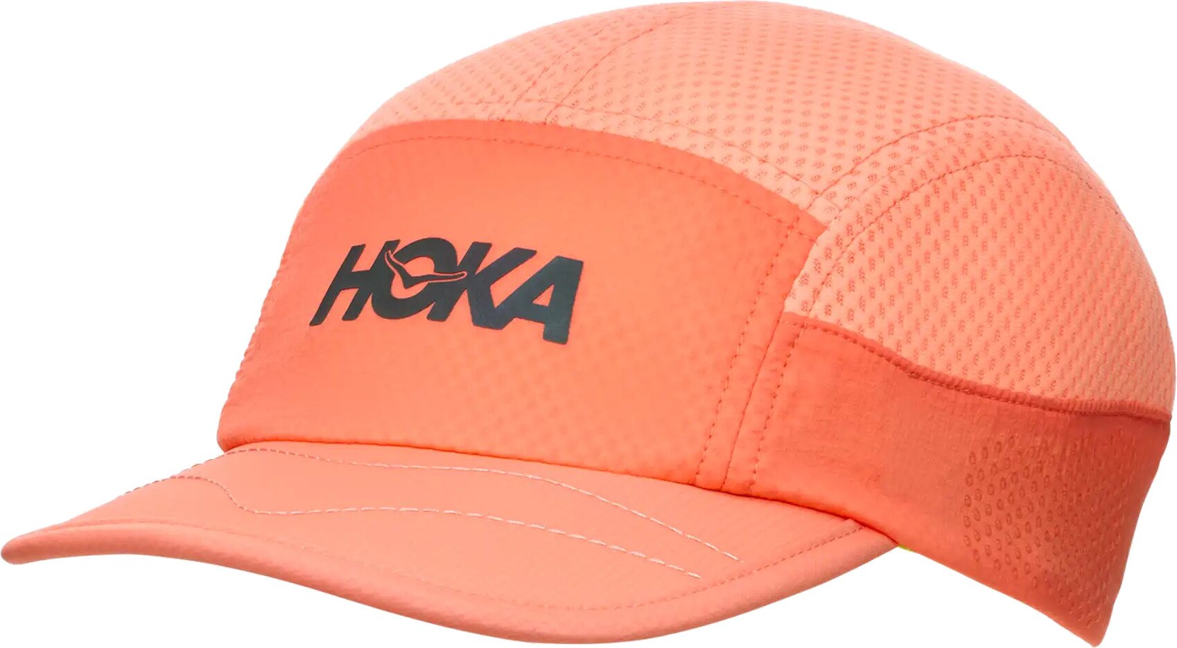 Hoka Trail Run Hat Neon Cantaloupe