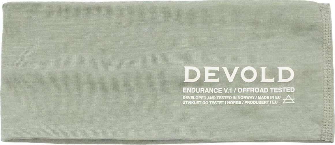 Devold Endurance Merino Light Headband Fog