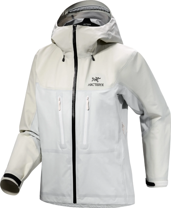 Arc'teryx Alpha Jacket Womens Sea Salt / Arctic Silk
