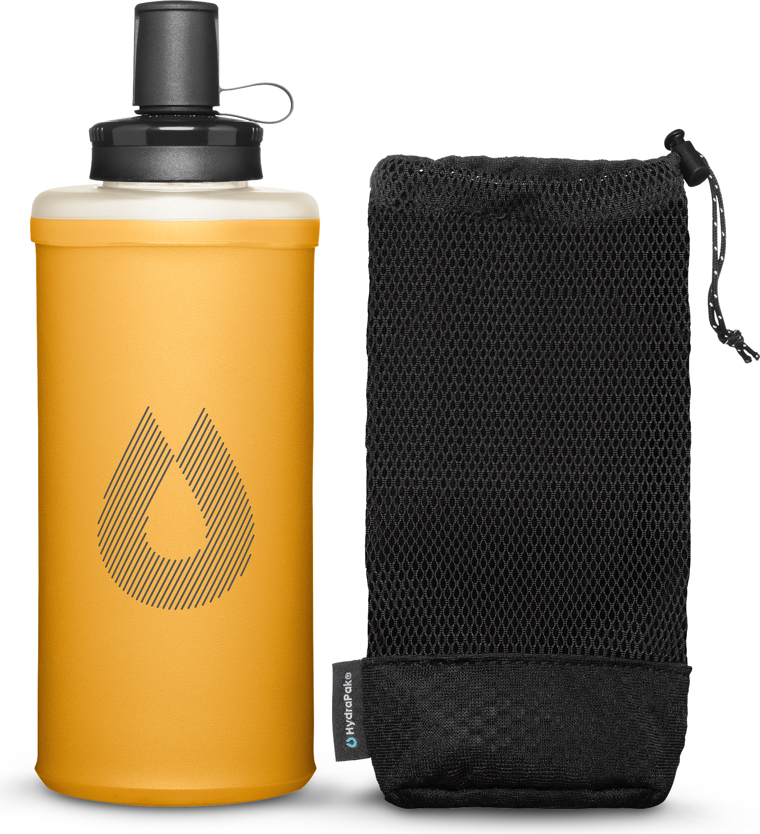 Hydrapak Packflask Golden Yellow