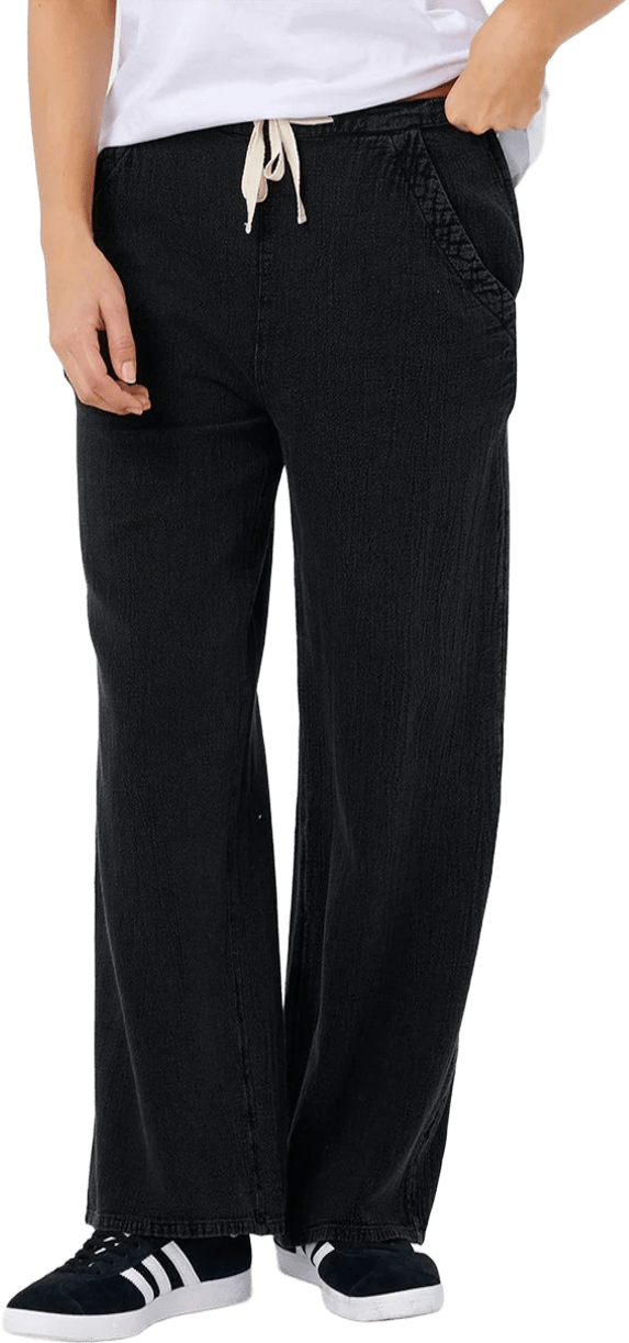 Rip Curl Classic Surf Wide Leg Pant Womens Black