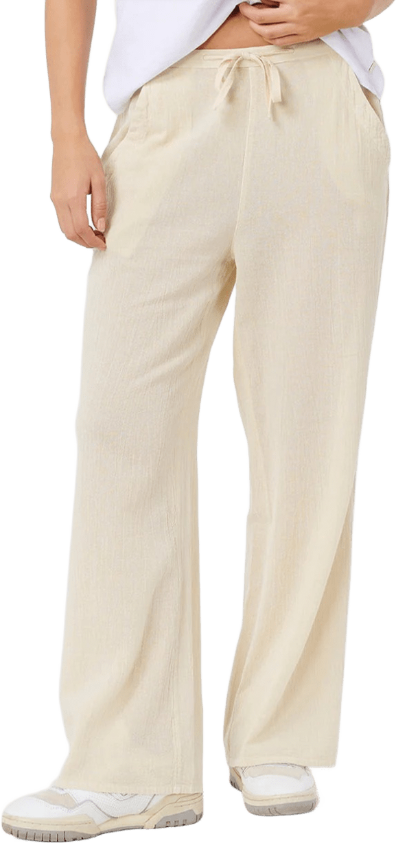 Rip Curl Classic Surf Wide Leg Pant Womens Natural