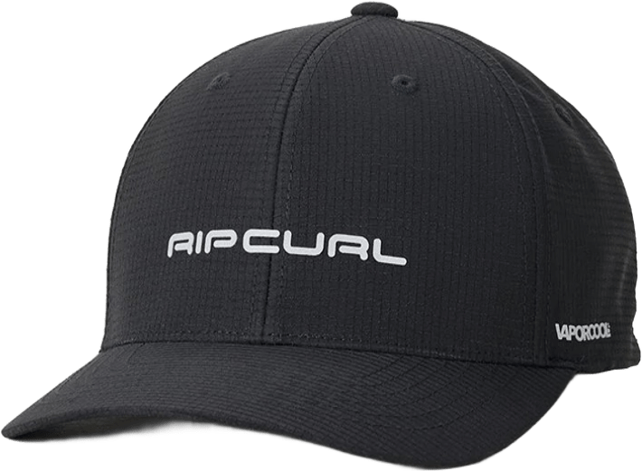 Rip Curl Vaporcool Aerotech Flexfit Cap Black