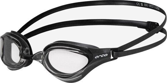 Orca Killa Performance Swimming Goggles Clear Black