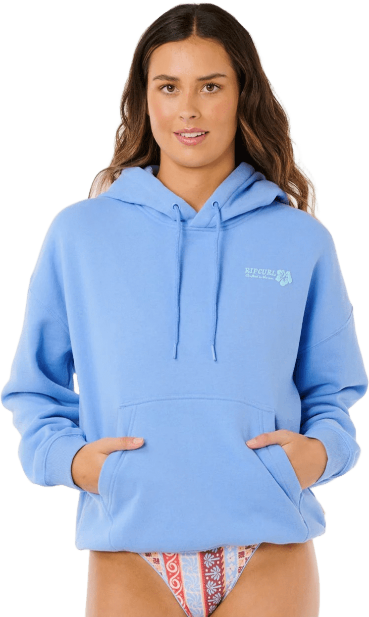 Rip Curl Surf Puff Heritage Hood P/P Womens Cornflower Blue