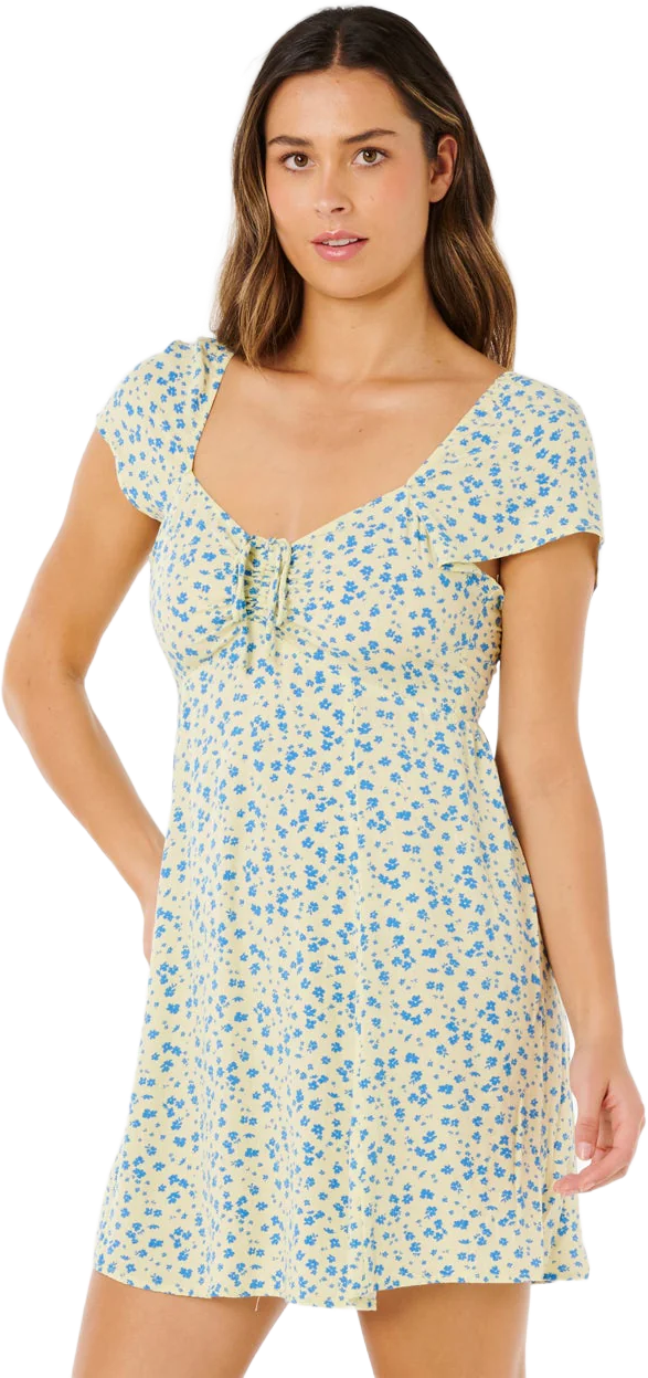 Rip Curl Surf Side Dress Womens Light Yellow