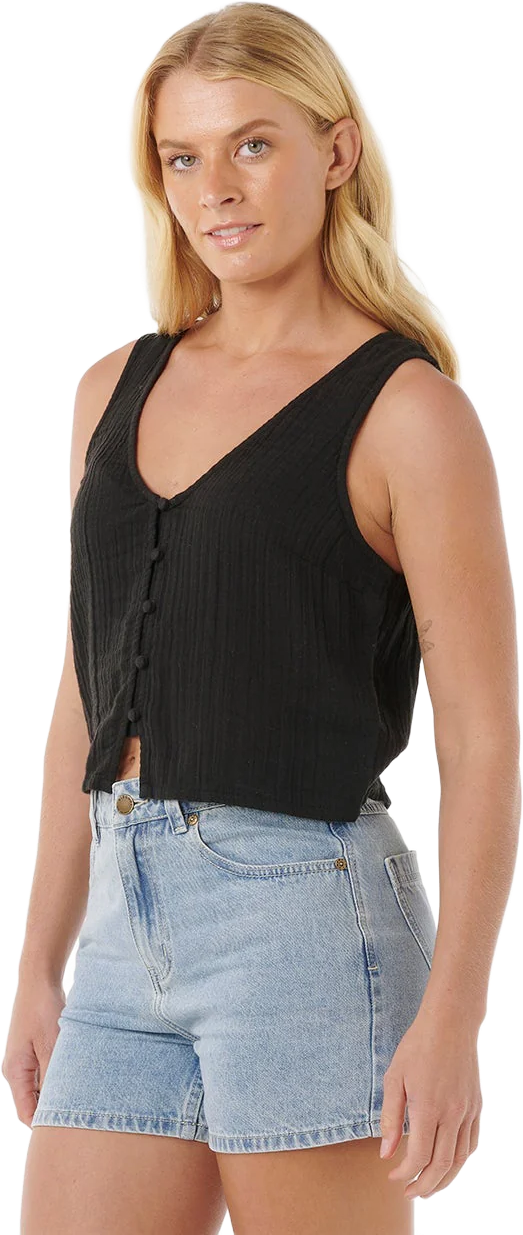 Rip Curl Premium Surf Top Womens Black