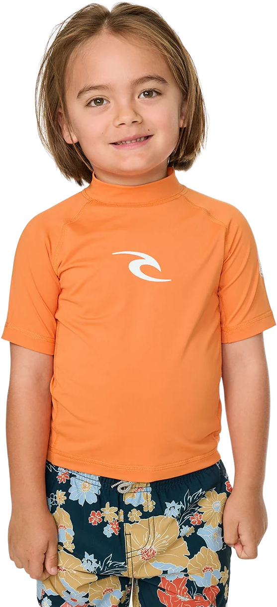 Rip Curl Waves UPF Short Sleeve Kids 1-8y Vitamin C