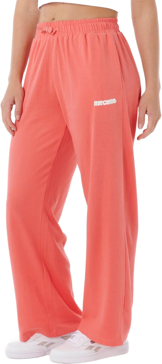 Rip Curl Luxe Surf Relaxed Track Pant Womens Watermelon