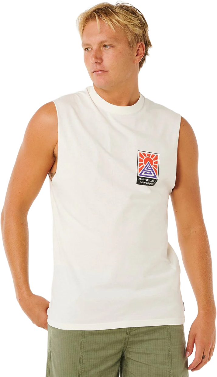 Rip Curl Search Dawn Muscle Mens Bone