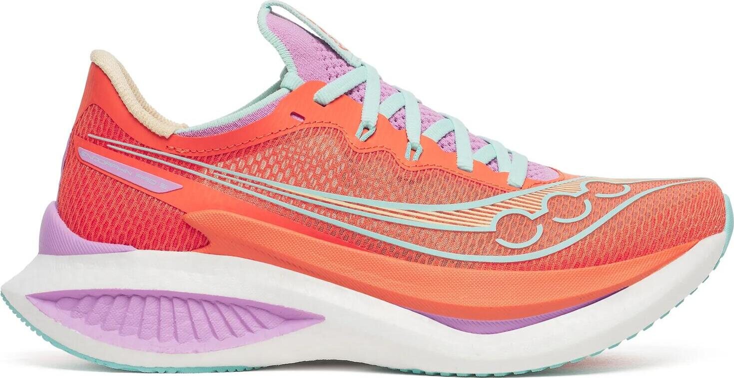 Saucony Endorphin Pro 5 Womens Fire/Orchid