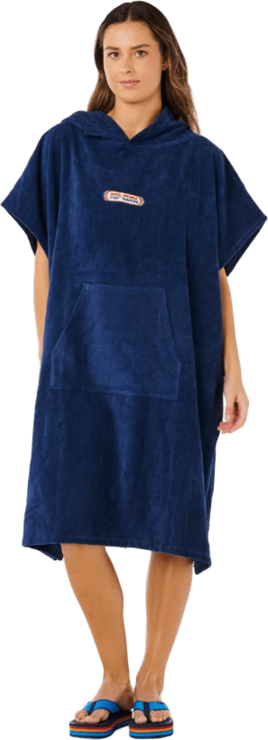 Rip Curl Icon Hooded Towel Dark Navy