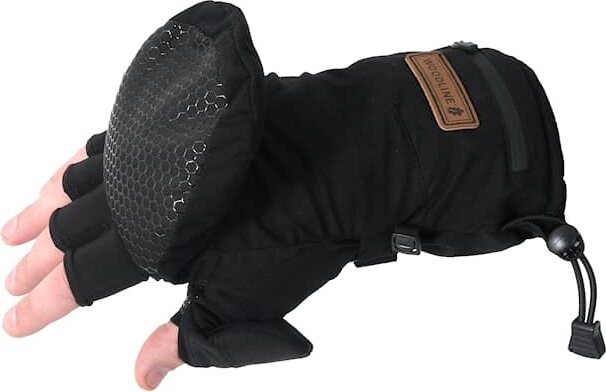 Woodline Trigger Heated Mittens Black