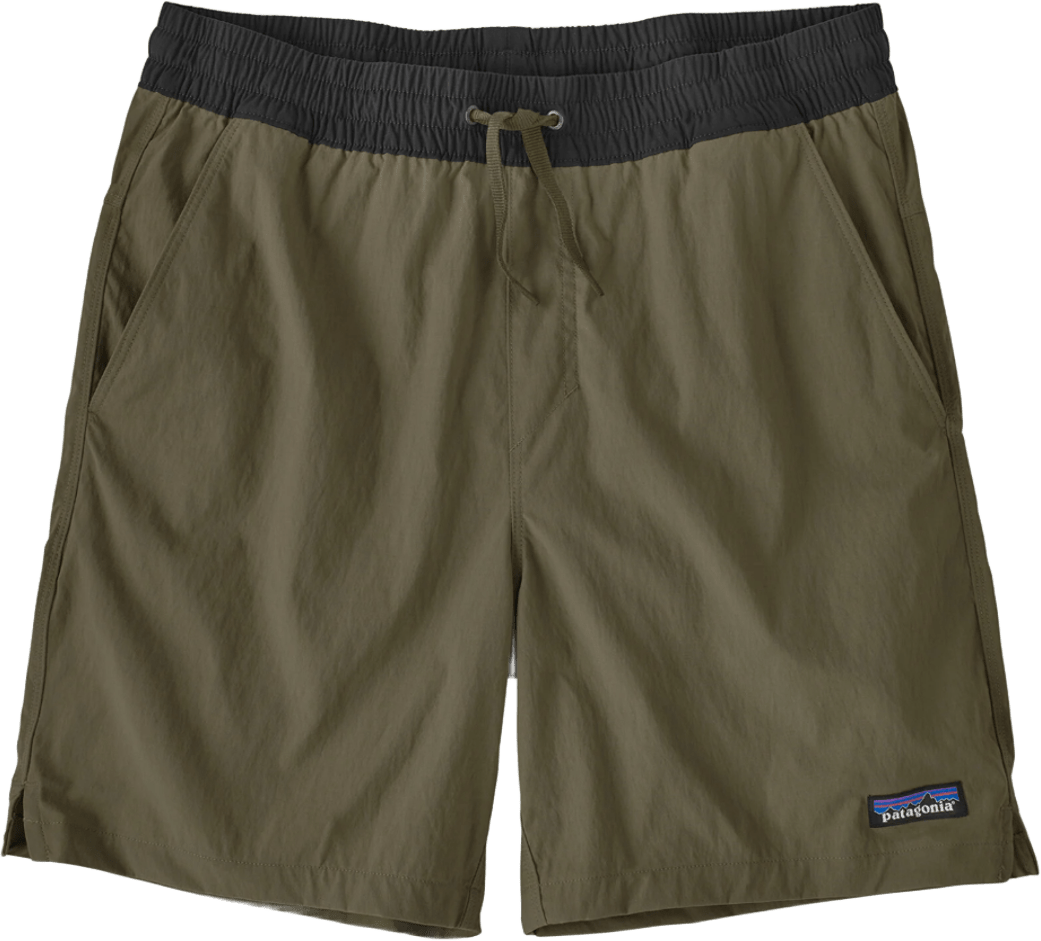 Patagonia Baggies Lights 6" Mens Basin Green
