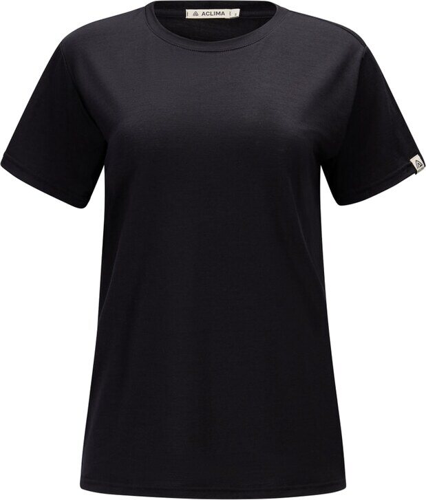 Aclima LightWool 140 Classic Tee Womens Jet Black