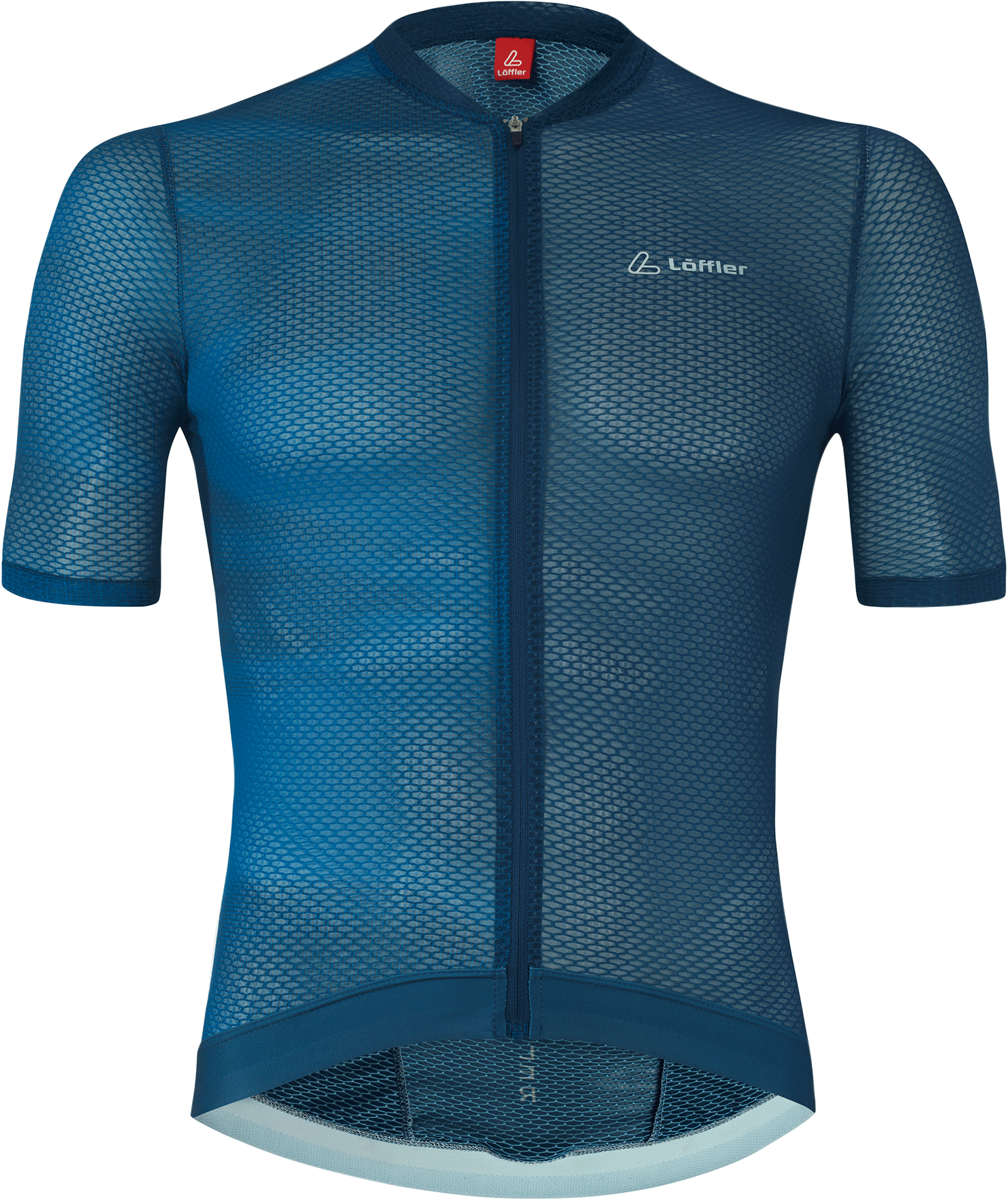 Löffler Bike Jersey FZ Fresh Air Mens Navy