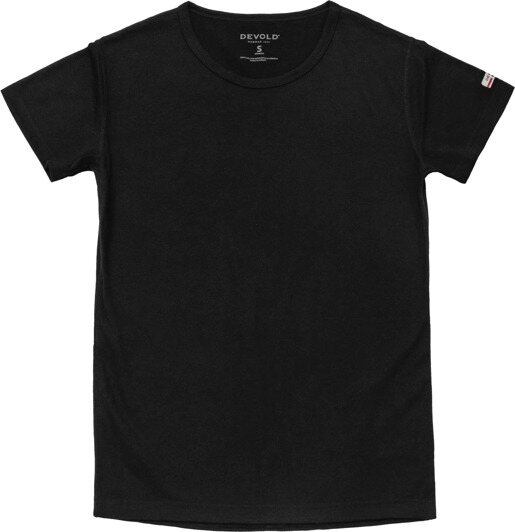 Devold Breeze Plus Merino 200 T-Shirt Womens Black