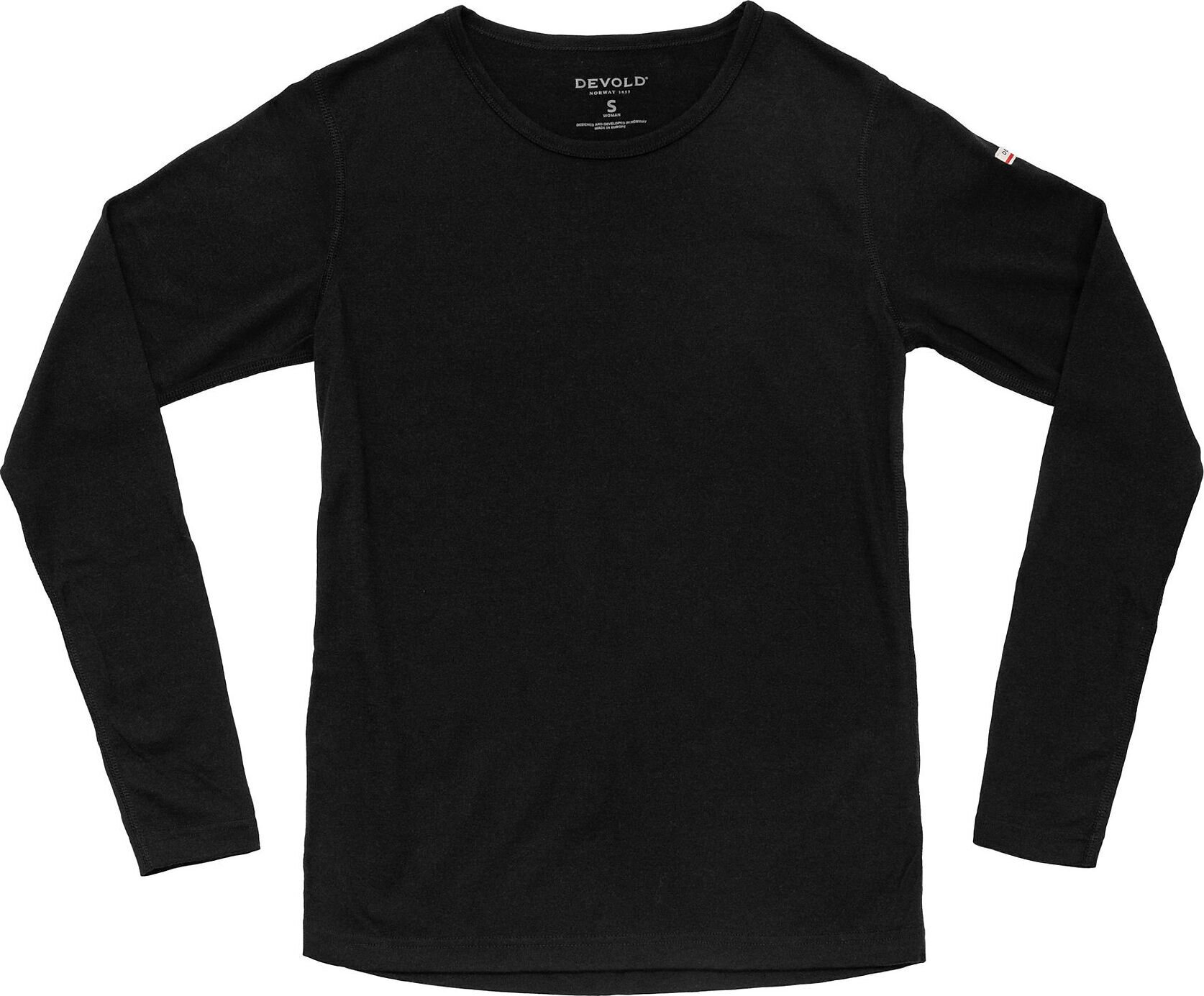 Devold Breeze Plus Merino 200 Shirt Womens Black