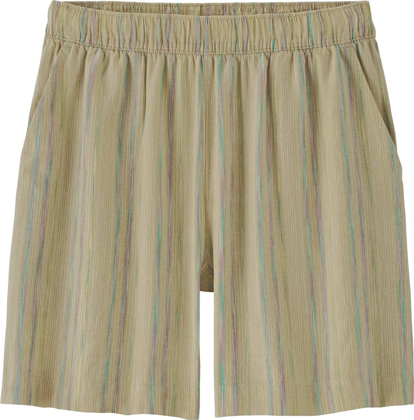 Patagonia Garden Island Long Shorts 6" Womens Rapids: Weathered Stone