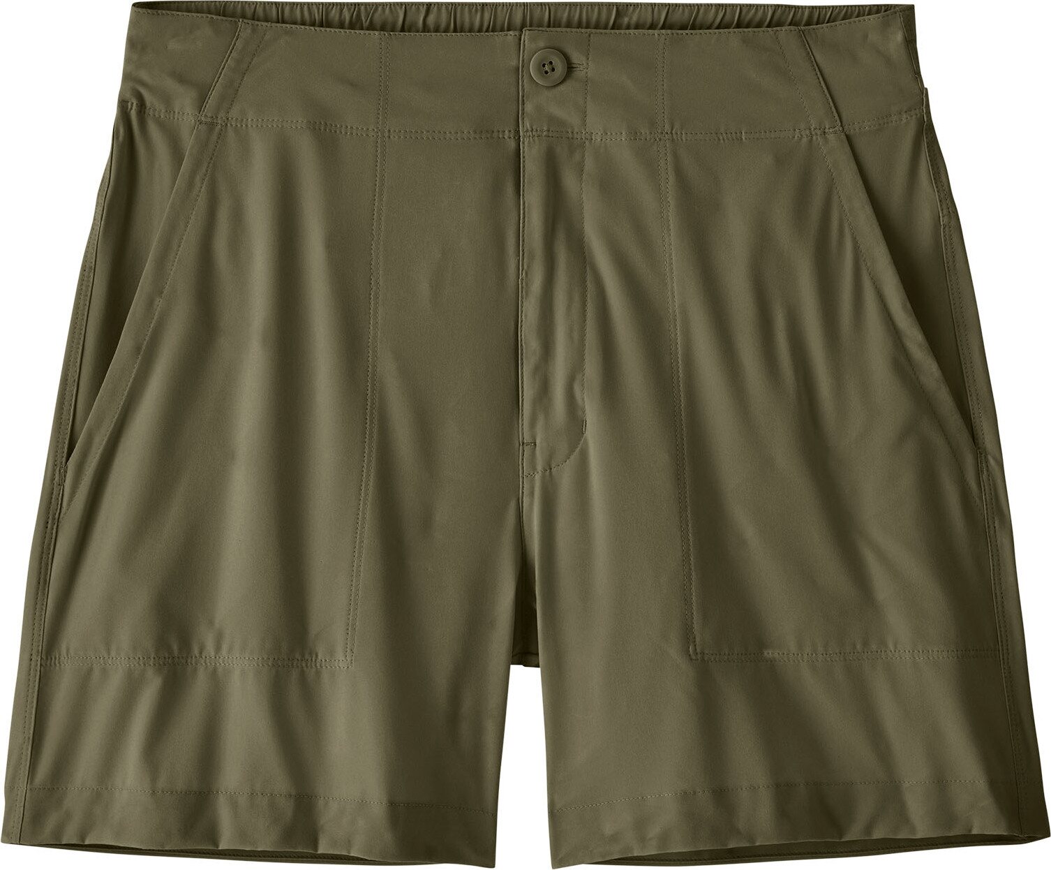 Patagonia Roamwith Shorts Womens Basin Green