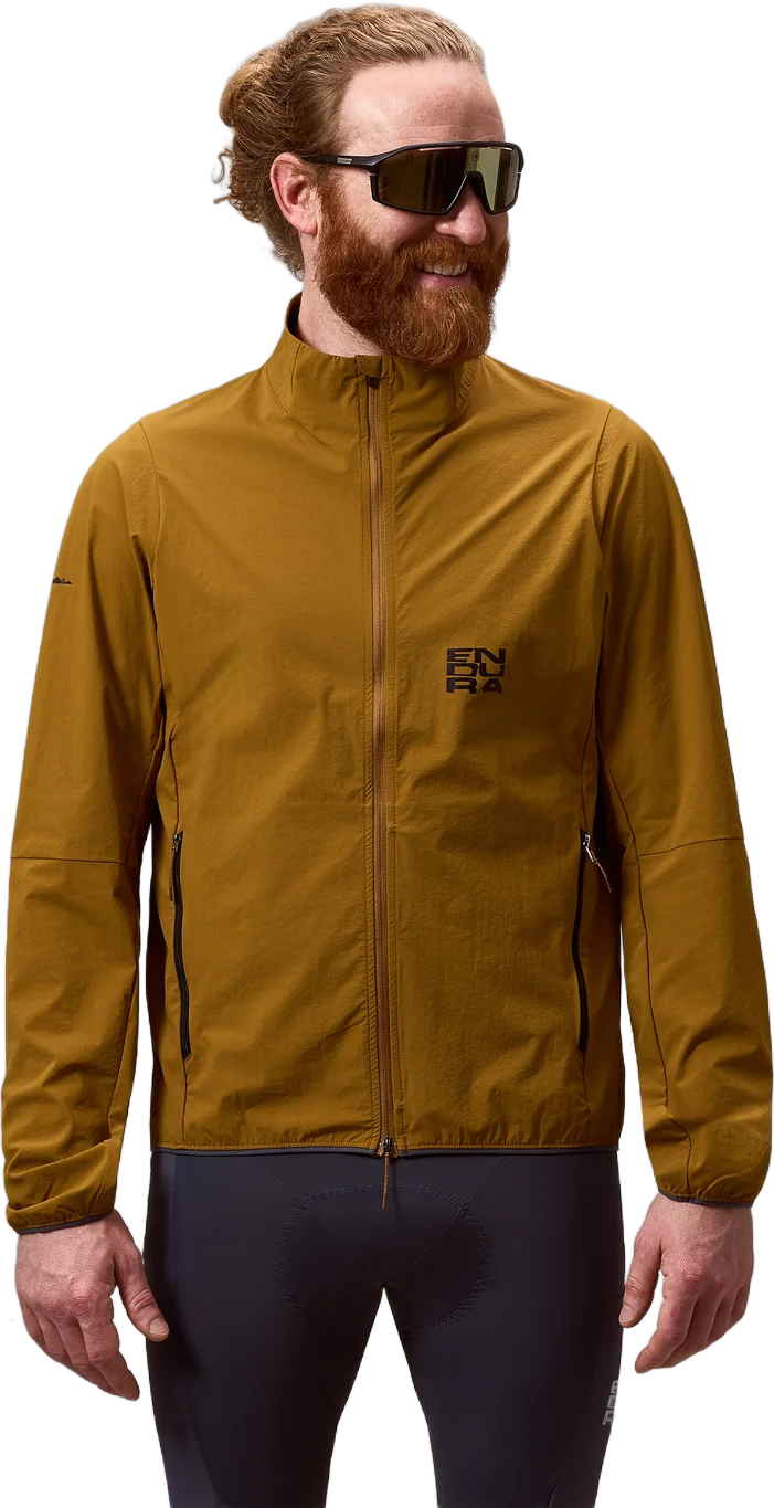 Endura Alltrack Ride Packable Jacket Mens Trail Bronze