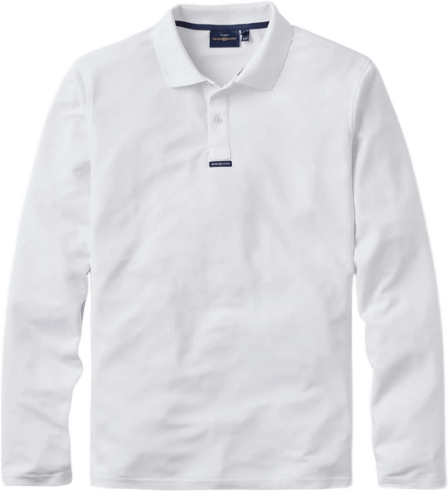 Henri Lloyd Dri Fast Long Sleeve Polo Mens White