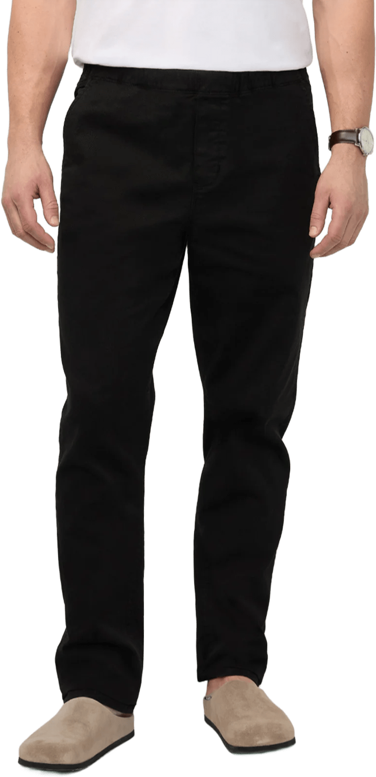 Duer FlexTwill Relaxed Pull On Pant Mens Black