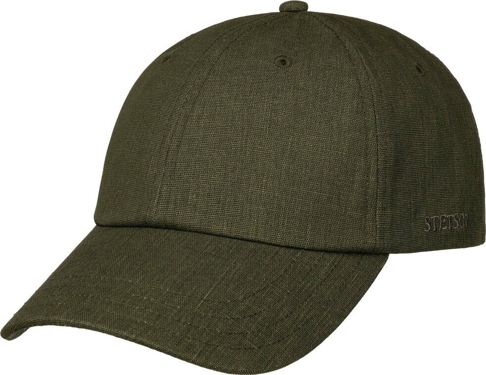 Stetson Baseball Cotton Linen Waxed Olive
