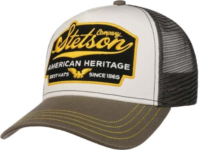 Stetson Trucker Cap American Heritage (Olive/White)
