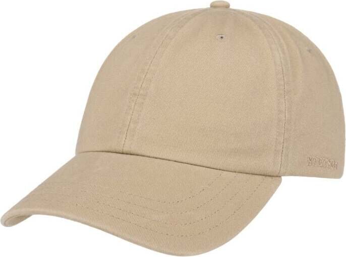 Stetson Baseball Cap Cotton Light Brown