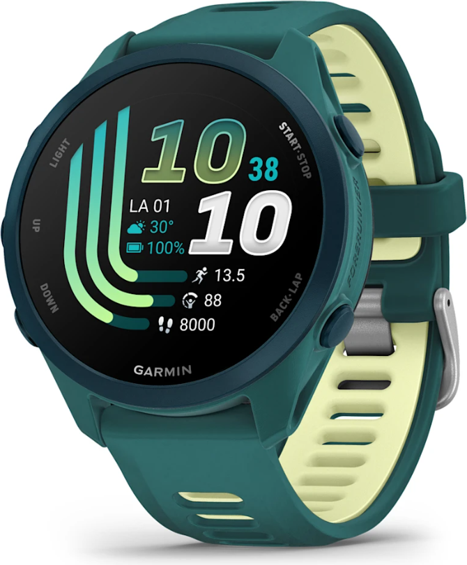 Garmin Forerunner 170 Music Teal Green w/ Teal Green/Citron Band