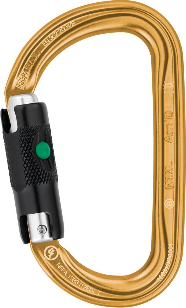Petzl Am'D Ball Lock Gold