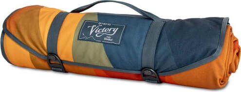 Nemo Victory Patio Blanket Sun Orange Stripe
