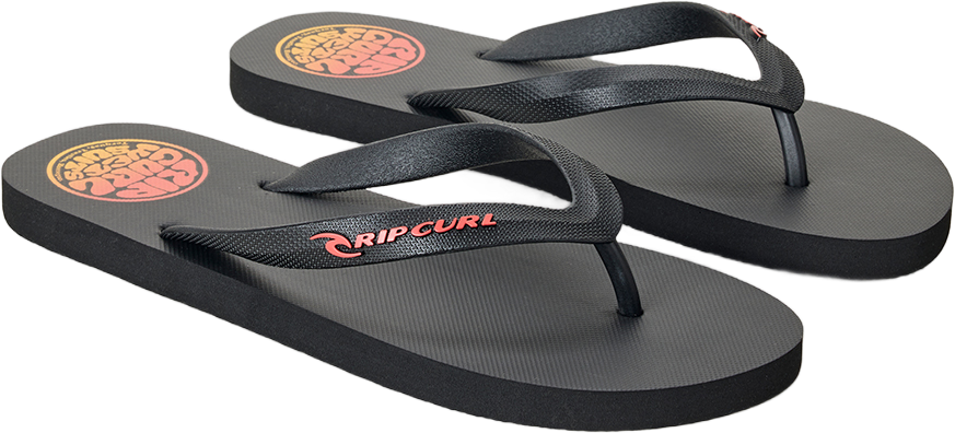 Rip Curl Icons Of Surf Bloom Open Toe Black / Orange