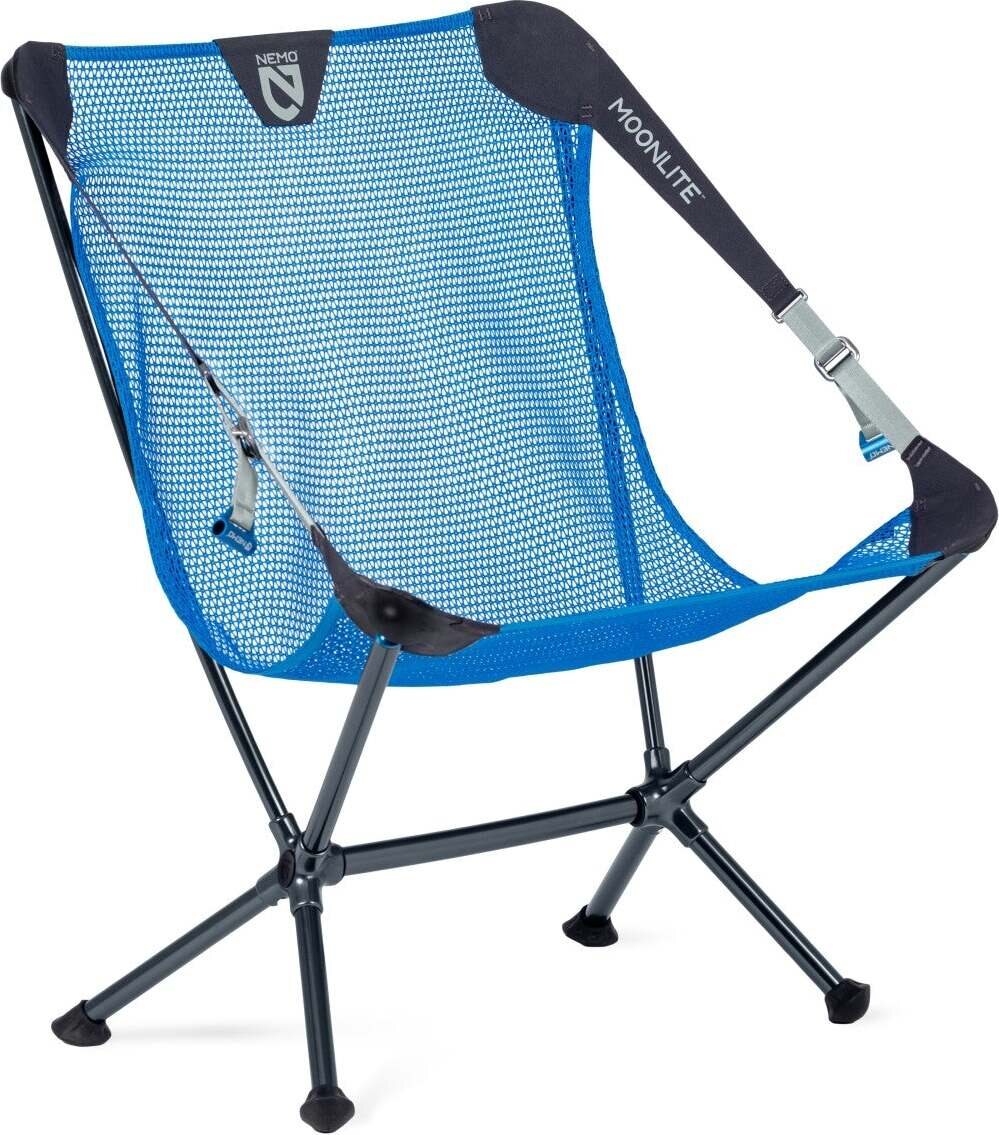 Nemo Moonlite Reclining Camp Chair Brilliant Blue