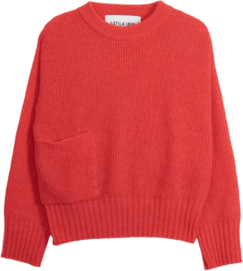 Sätila Sunset Sweater Womens Fiesta Red